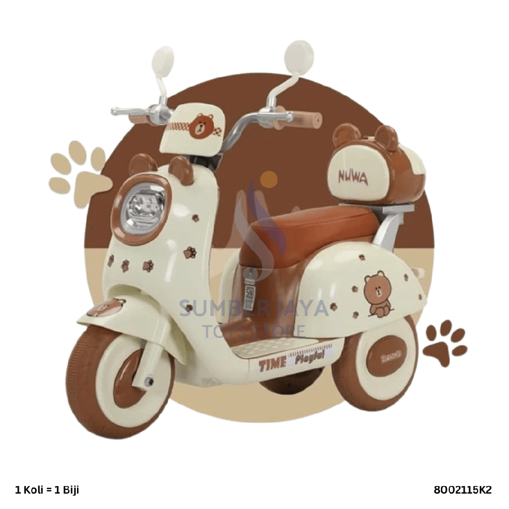 MOTOR AKI NW-115 CREAM BROWN