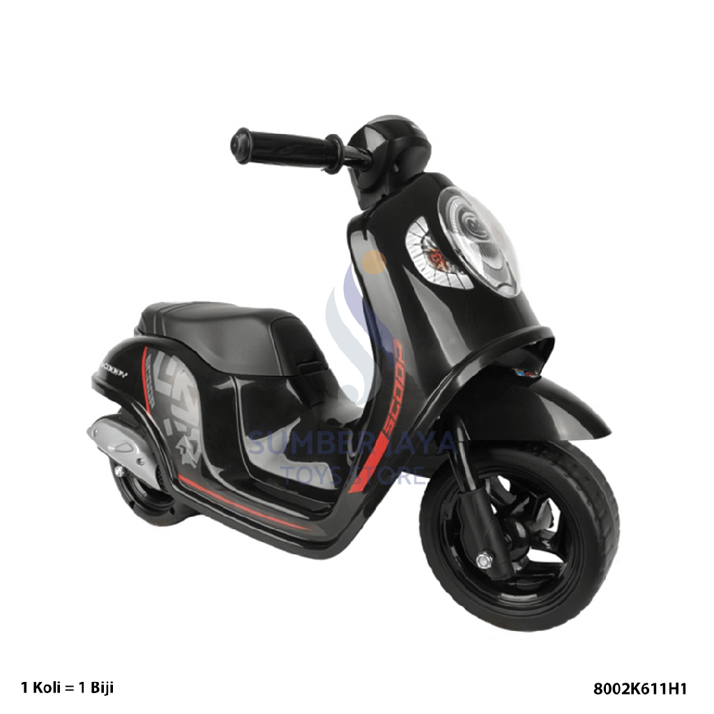 MOTORCYCLE SCOOPY HITAM K611H1