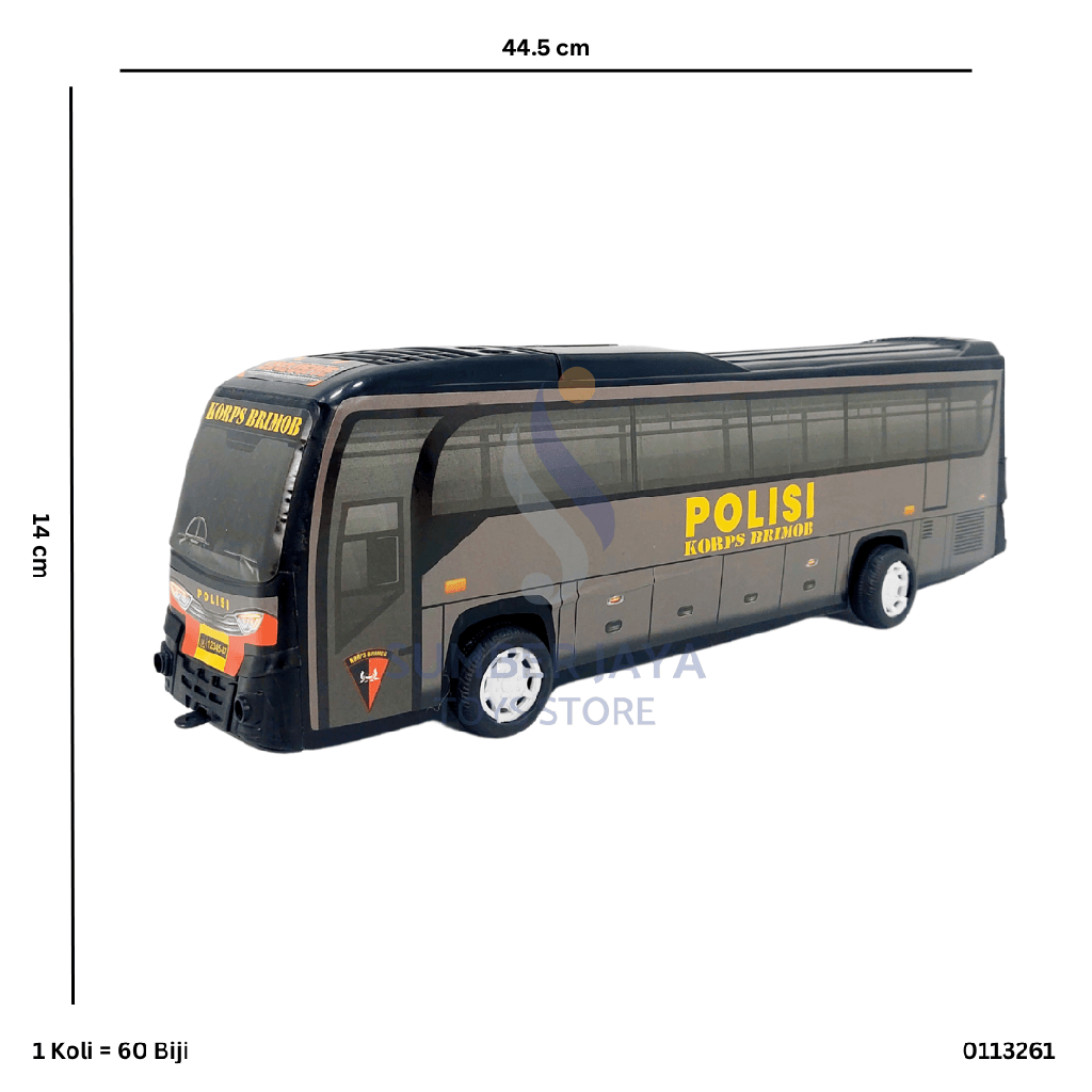 BUS POLISI BRIMOB KTG 261