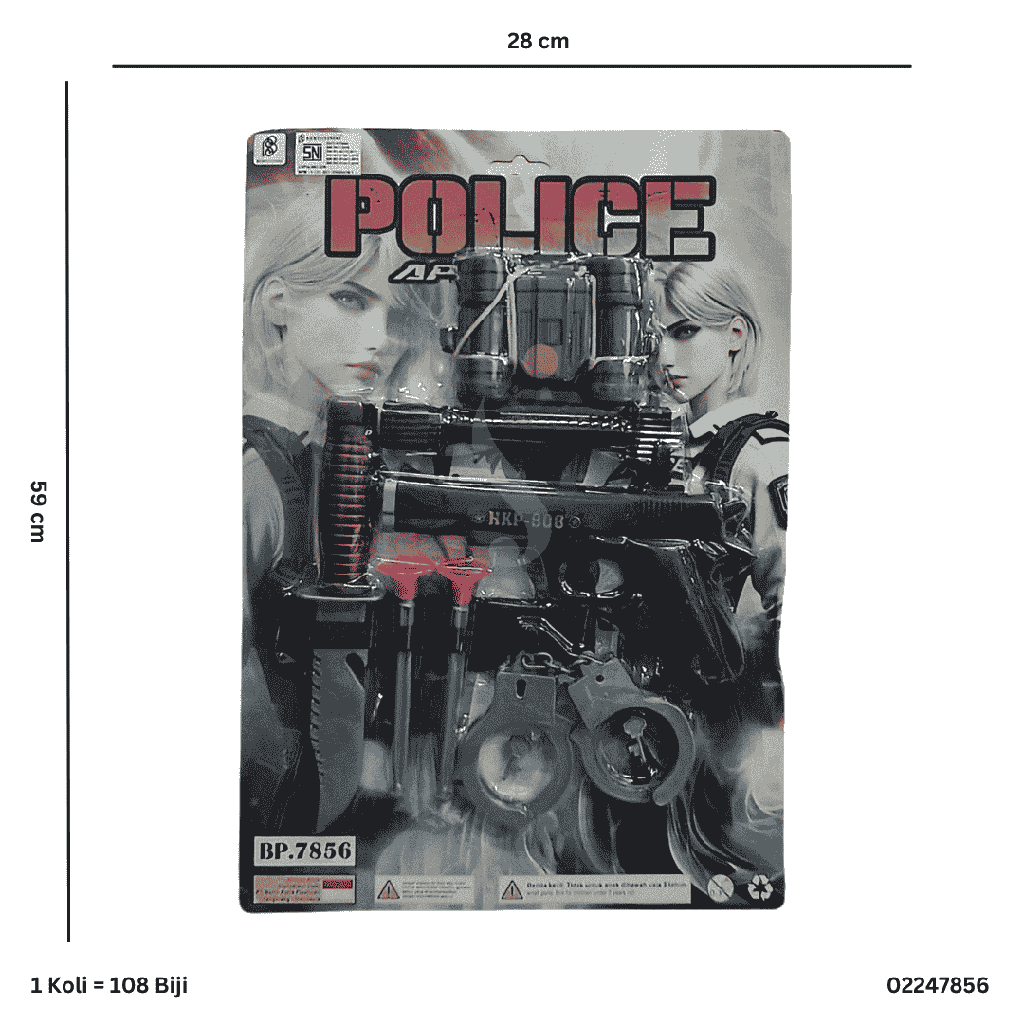 PISTOL HKP+KEKERAN+BORGOL 7856
