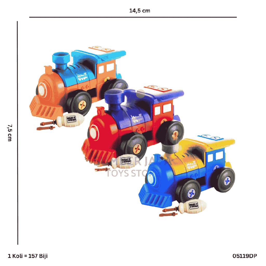 RETRO STEAM TRAIN DP 19