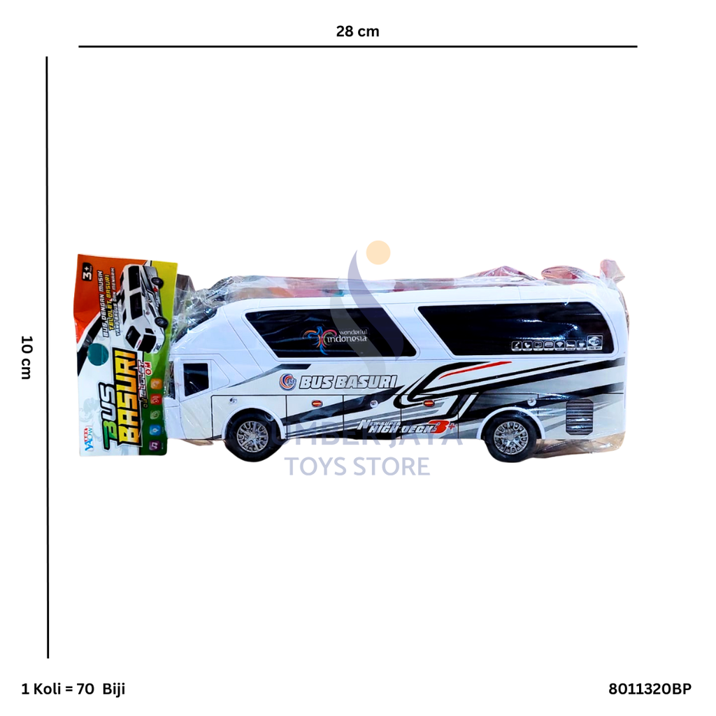BUS LUXURY BASURI B/O BP 20