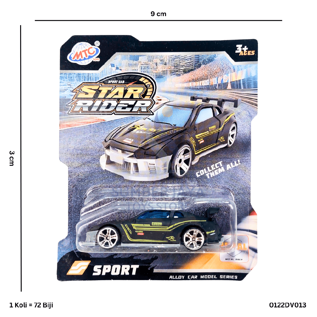 SPORT CARS STAR RIDER DV013