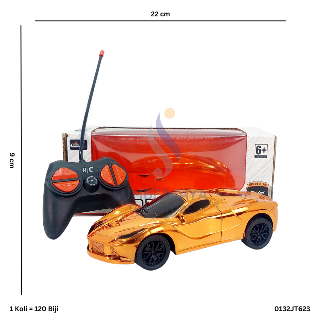 R/C CHROME CAR JT623