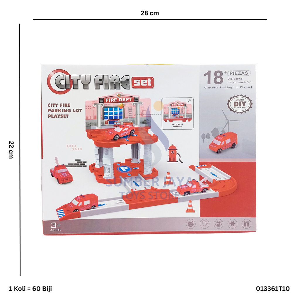 PARKING LOT + CAR 3ASST 61T10