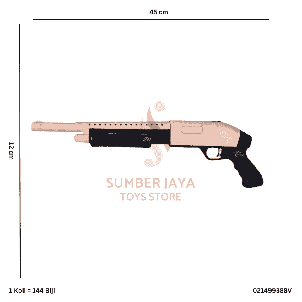 RAMBO TOYS GUN BULLET 99388V