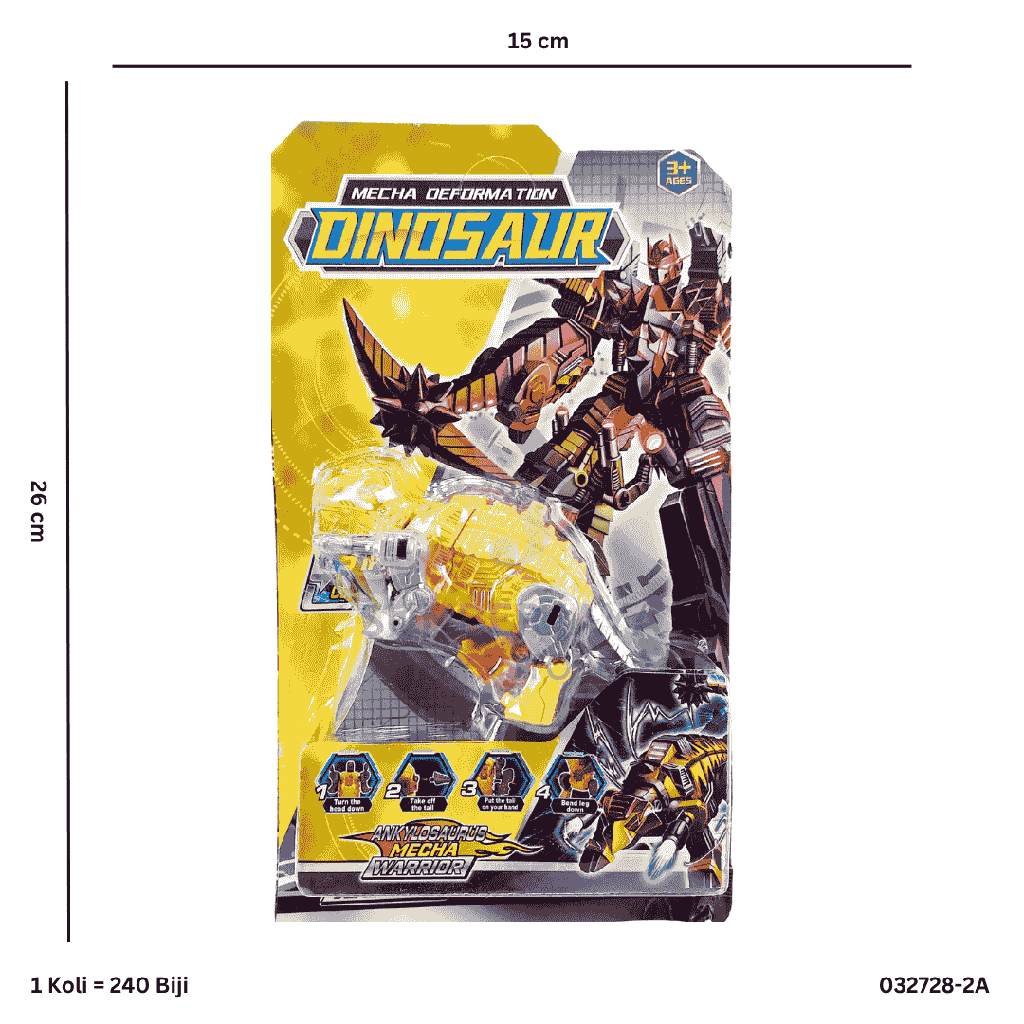 MECHA DEFORMATION DINO 728-2A