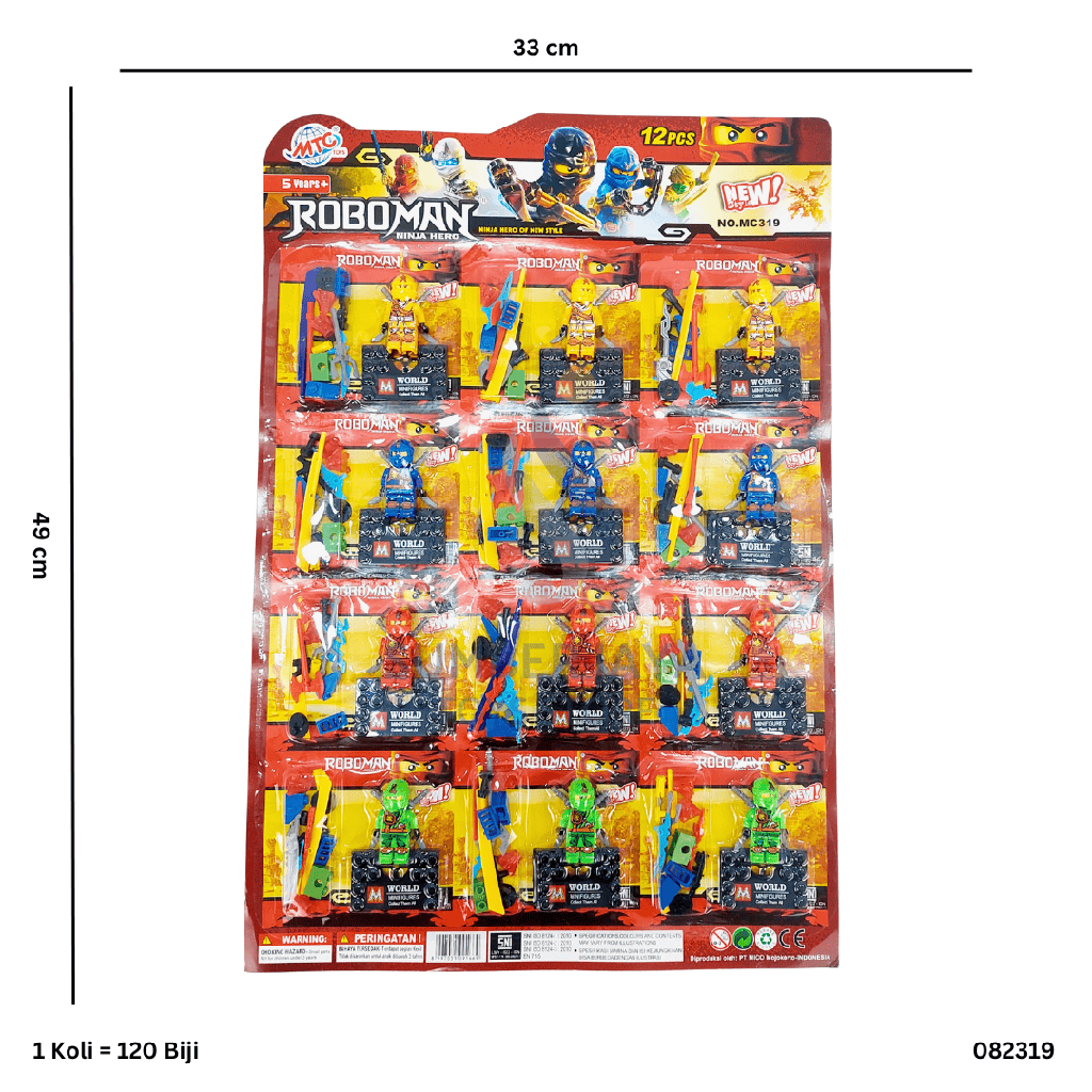 ROBOMAN NINJA HERO MC 319