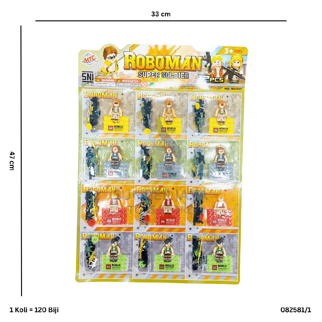 ROBOMAN SUPER SOLDIER MC 581/1