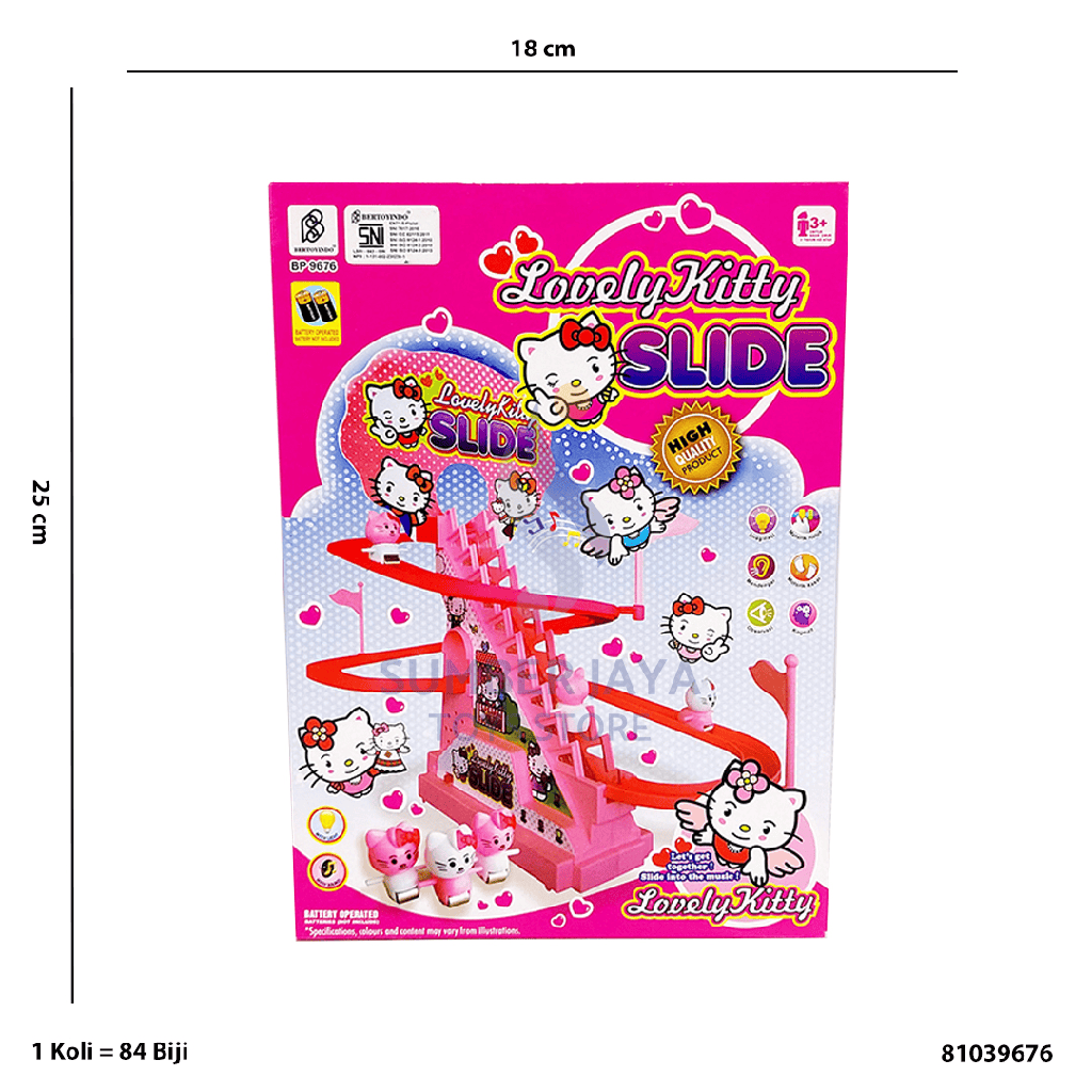 LOVELY KITY SLIDE 9676