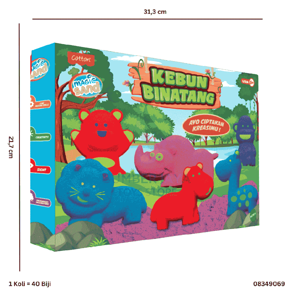 MAGIC SAND KEBUN BINATANG 49069