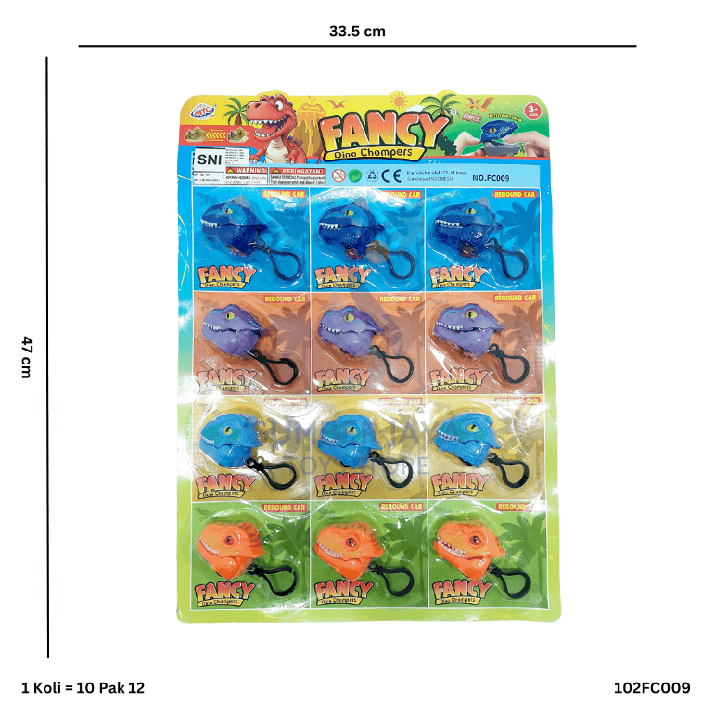 FANCY DINO CHOMPERS FC009