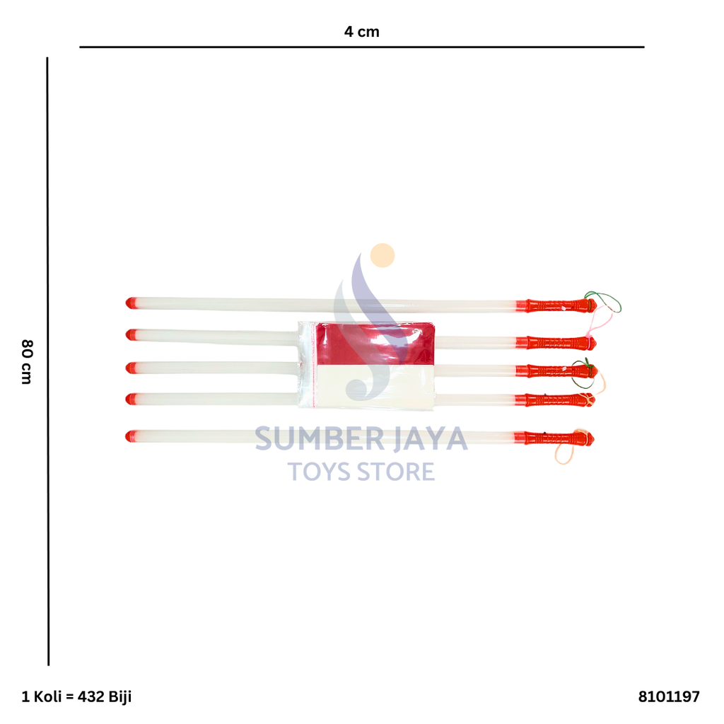LIGHT STICK BSR MERAH PUTIH SH 197