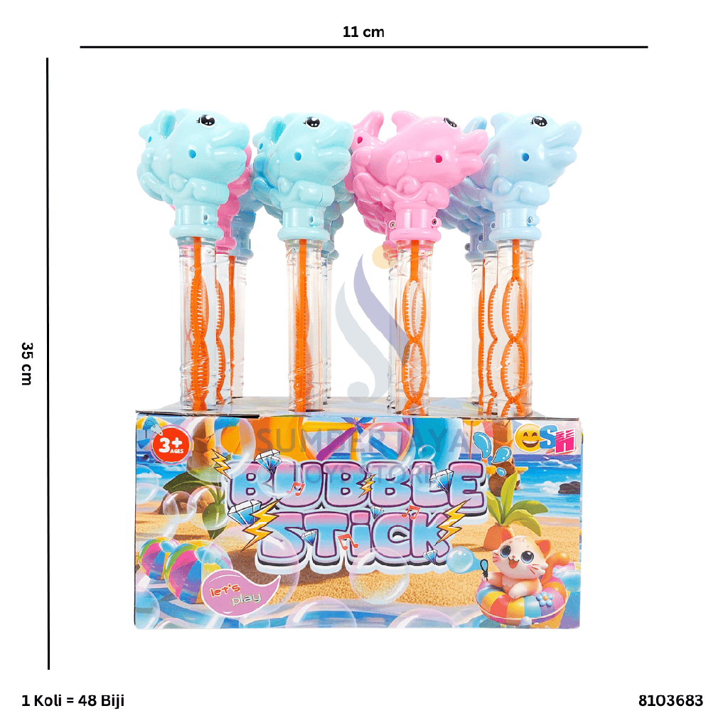 BUBBLE STICK DOLPHIN BERSUARA SH 683