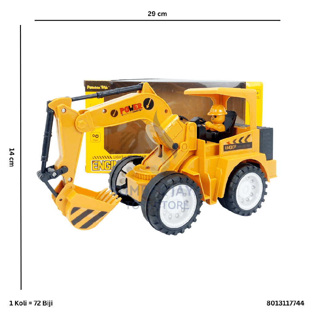 B/O CAR ENGINEERING VEHICLE 17744