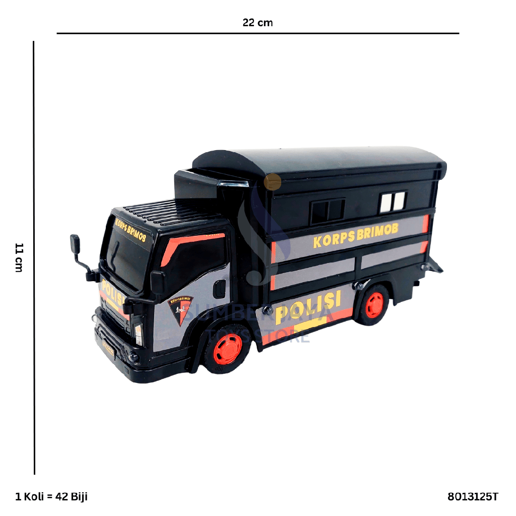 MINI TRUCK OLENG POLISI HOREG B/O JSP T-25