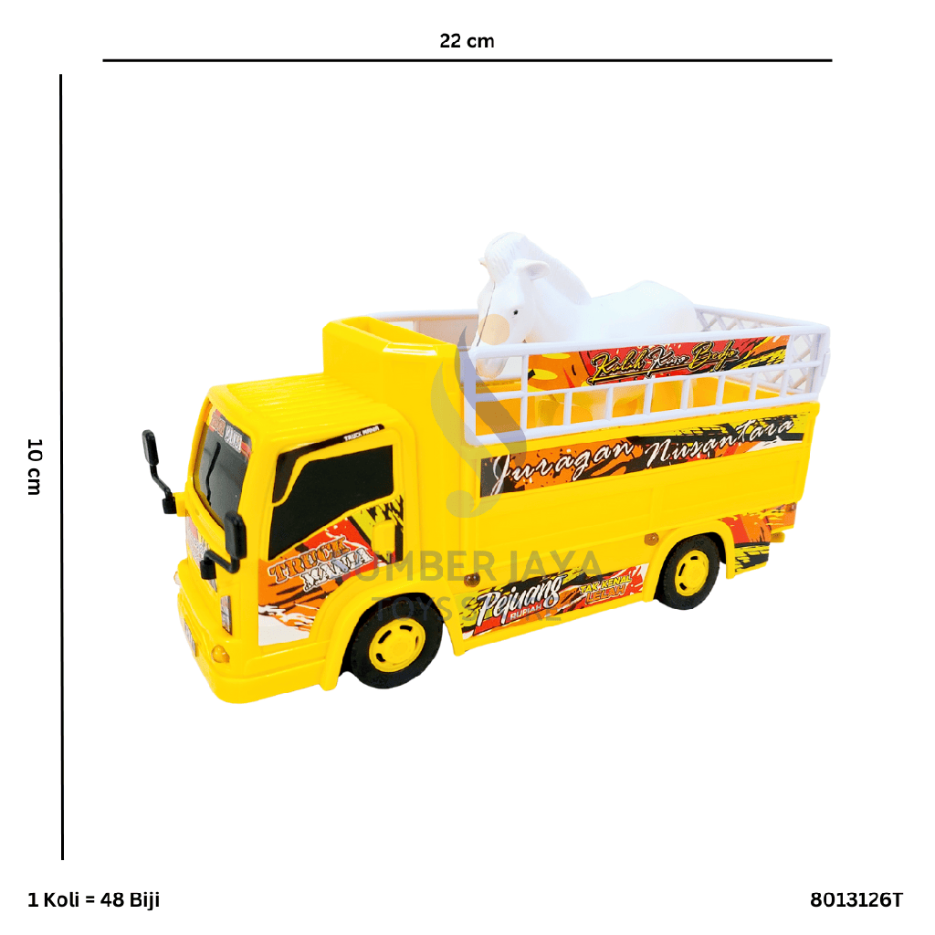 MINI TRUCK OLENG ISI HEWAN HOREG B/O JSP T-26