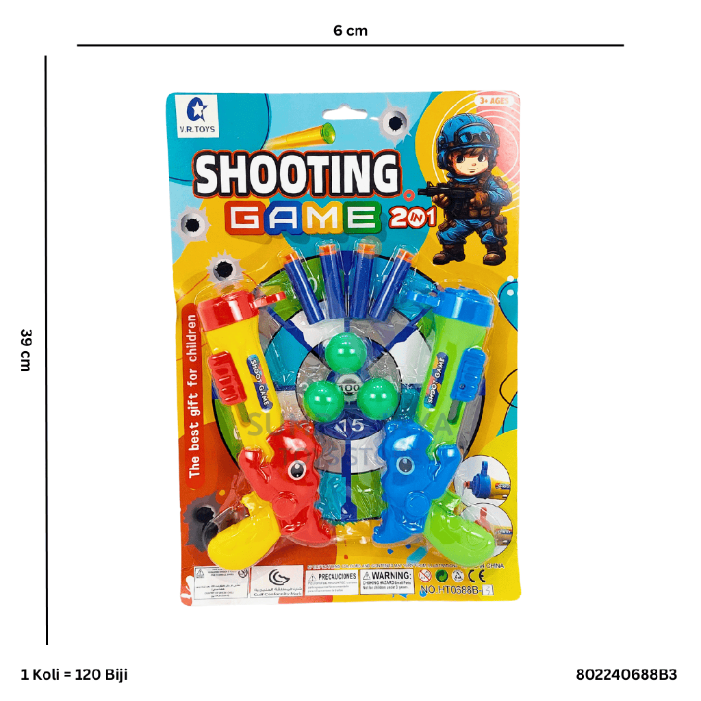 SHOOTING GAME 2IN1 0688B3