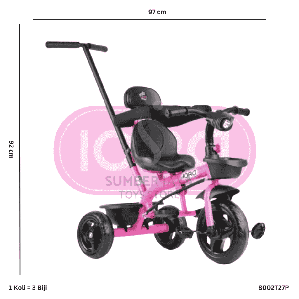 TRICYCLE IORA T27 PINK