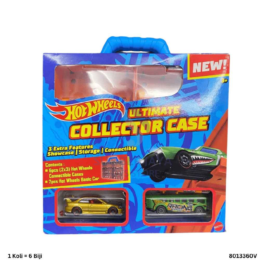 NEW HOT WHEELS COLLECTOR CARRY CASE JDV 60