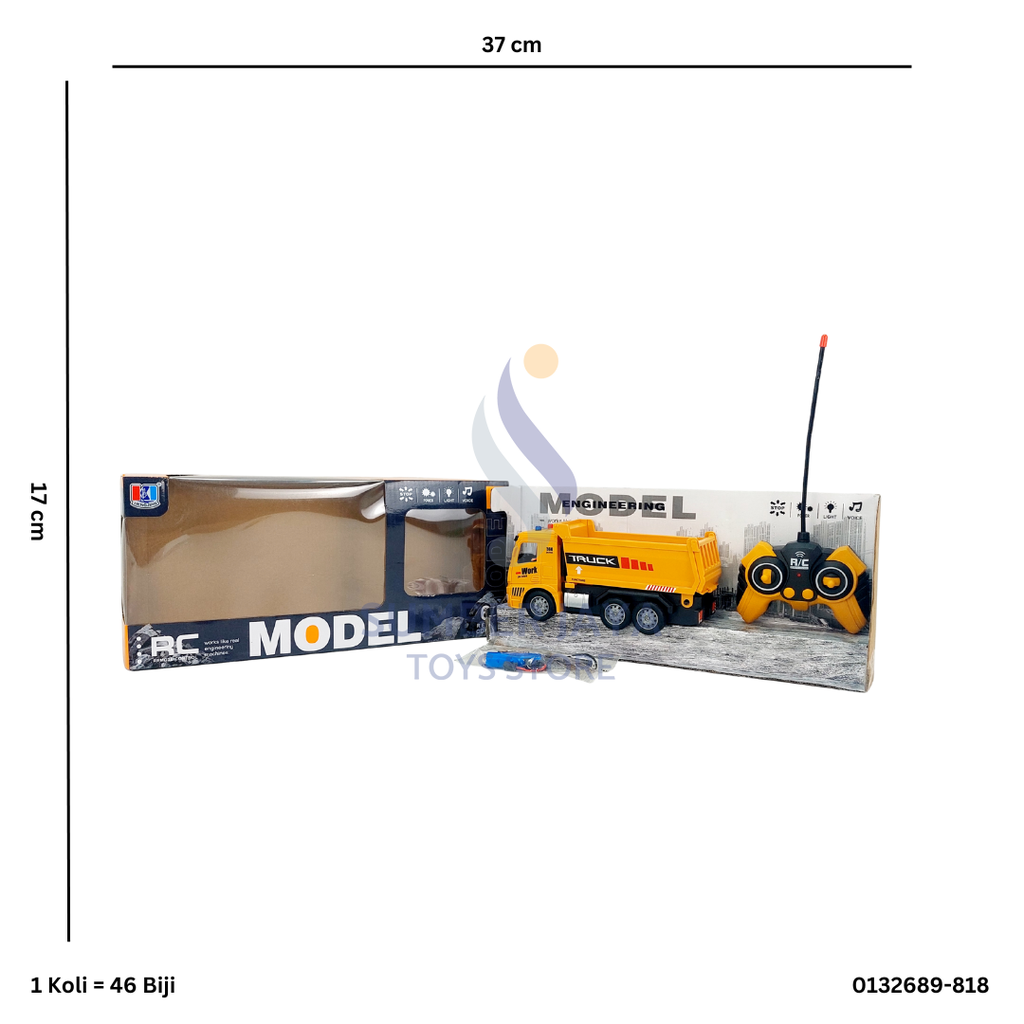 R/C DUMP TRUCK MODEL 689-818