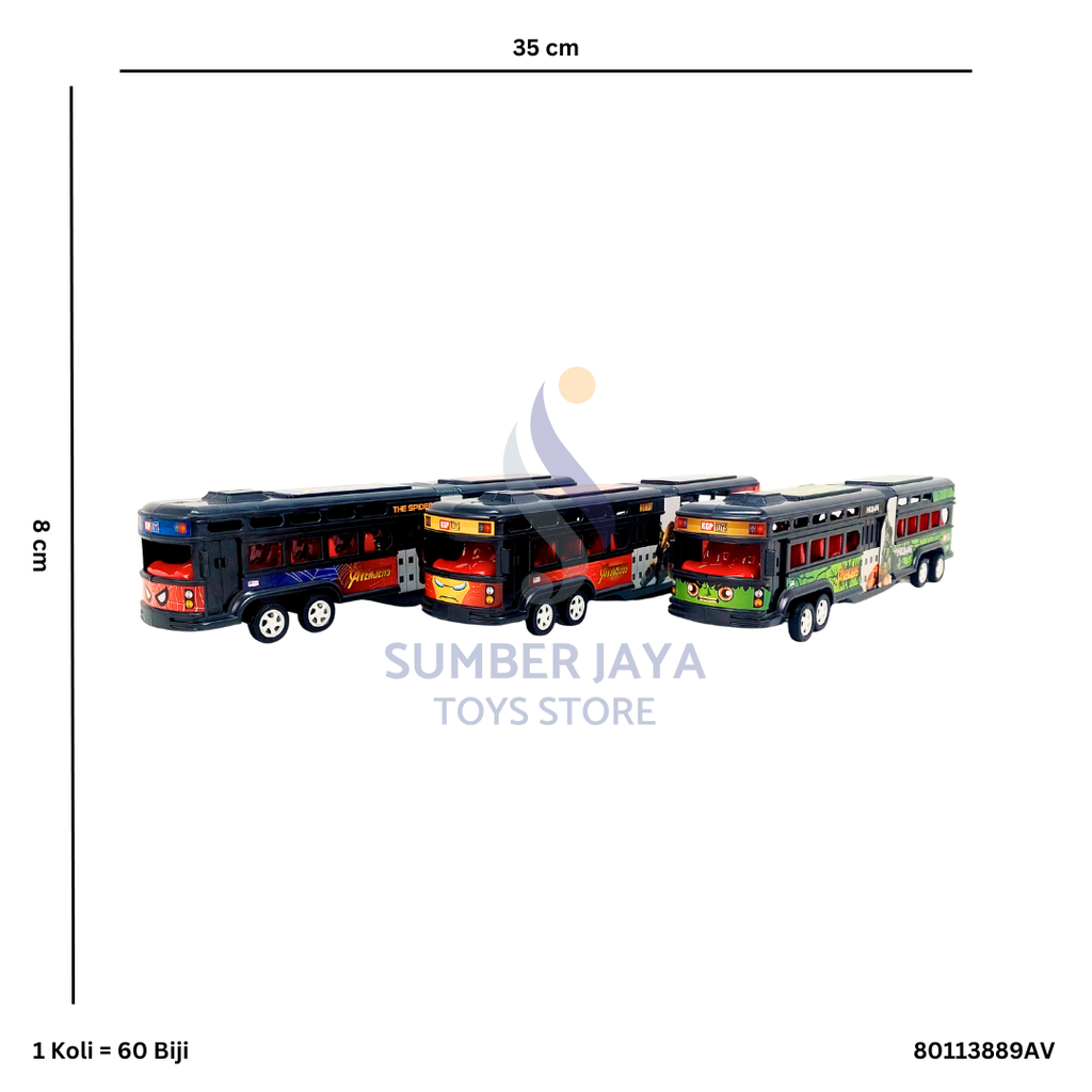 BUS SAFARI AVANGERS 889-AV