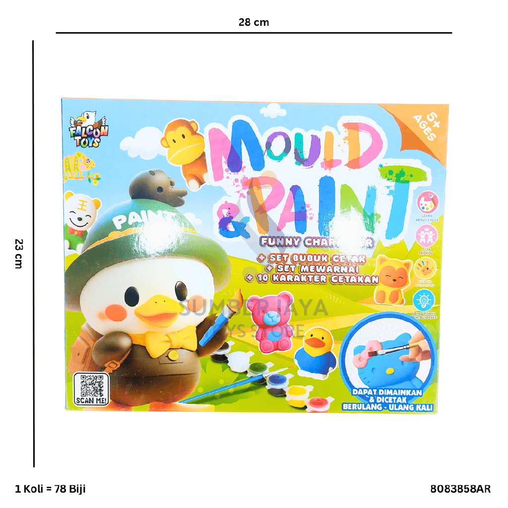 DIY ANIMAL CHARACTER PAINTING 858