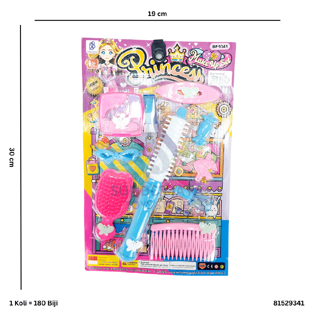 MAKE UP SET PRINCESS 9341