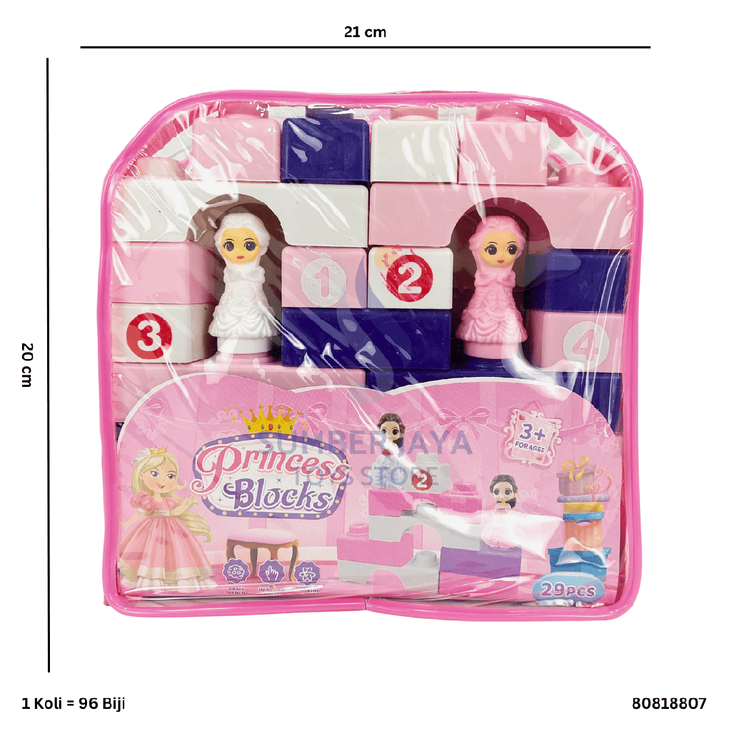 PRINCESS BLOCK BAG 8807