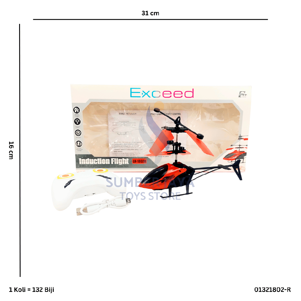 R/C EXCEED HELICOPTER 1802R