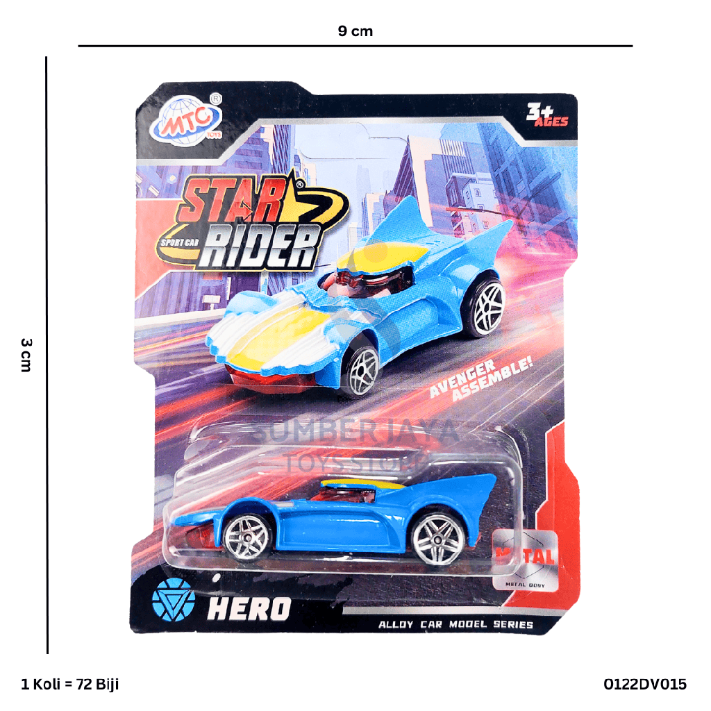 SPORT CAR STAR RIDER DV015