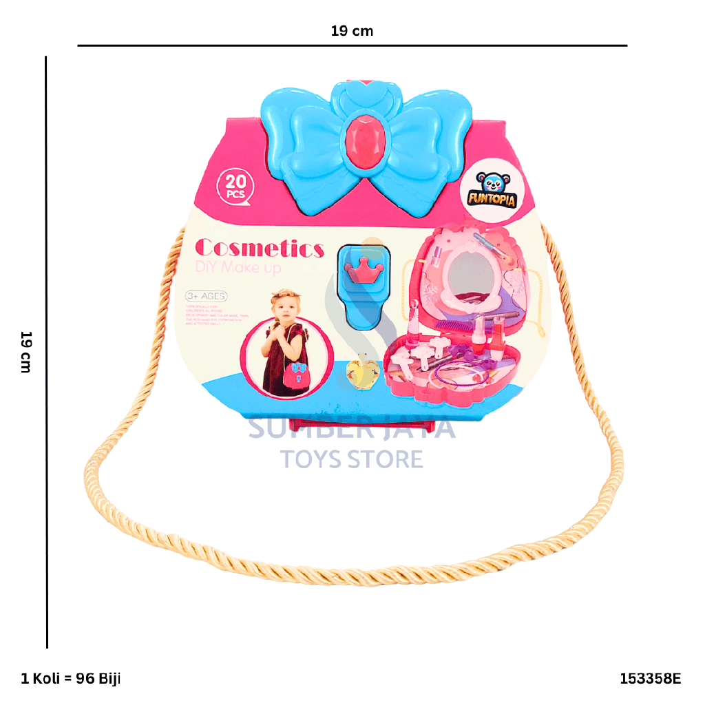 2 IN 1 BEAUTY BAG 358E 