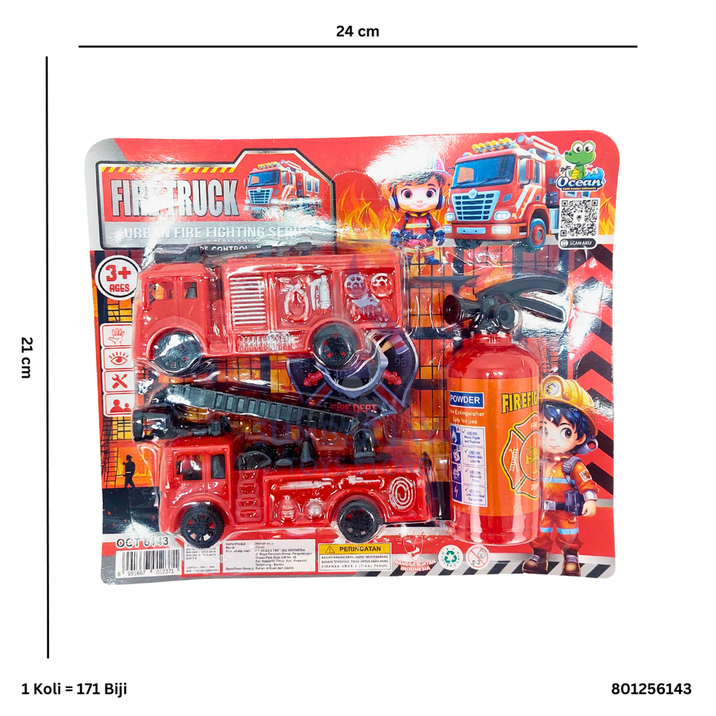 FIRE TRUCK URBAN 6143 