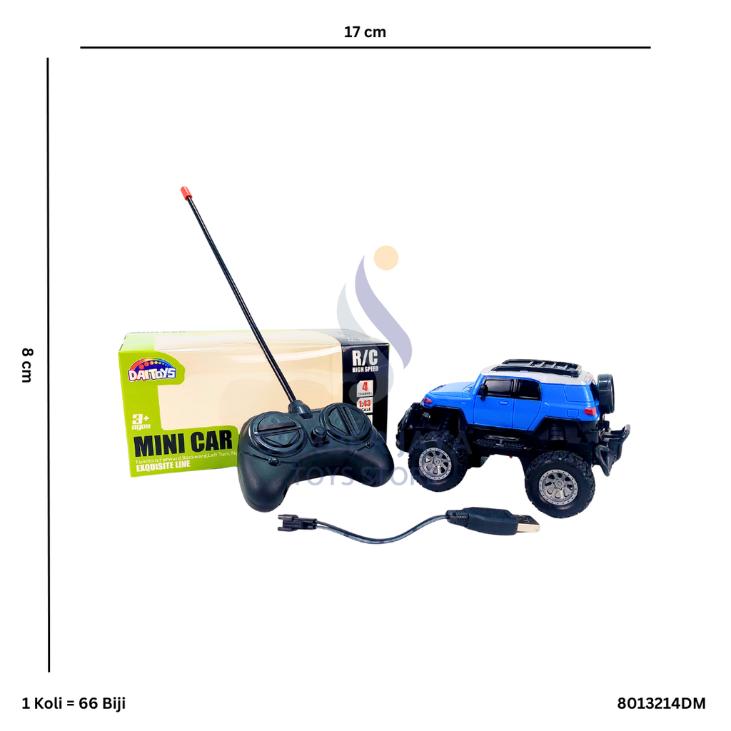 R/C JEEP CAMPERVAN MINI 14 DM