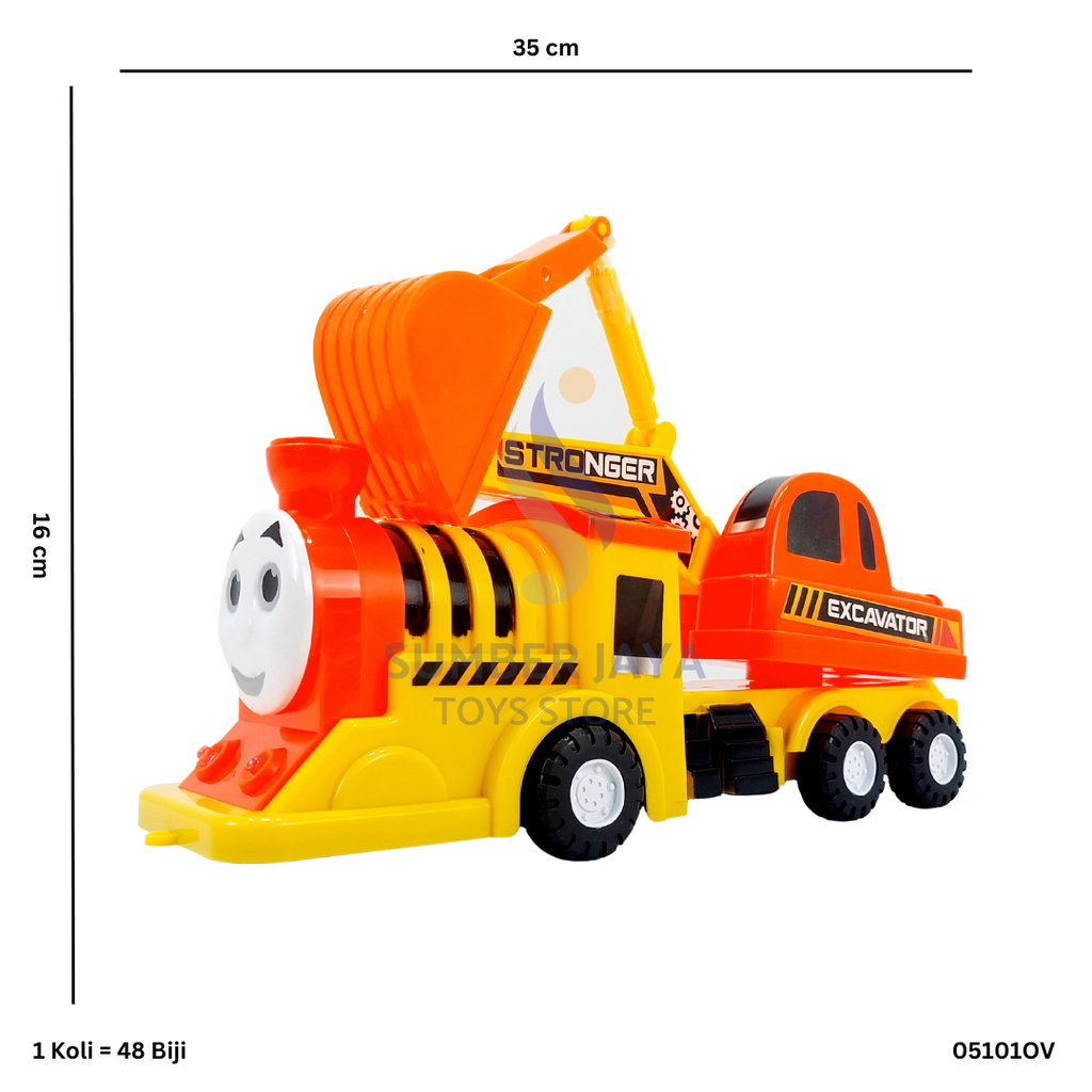 THOMAS CONSTRUCTION EXCAVATOR B/O 01 OV