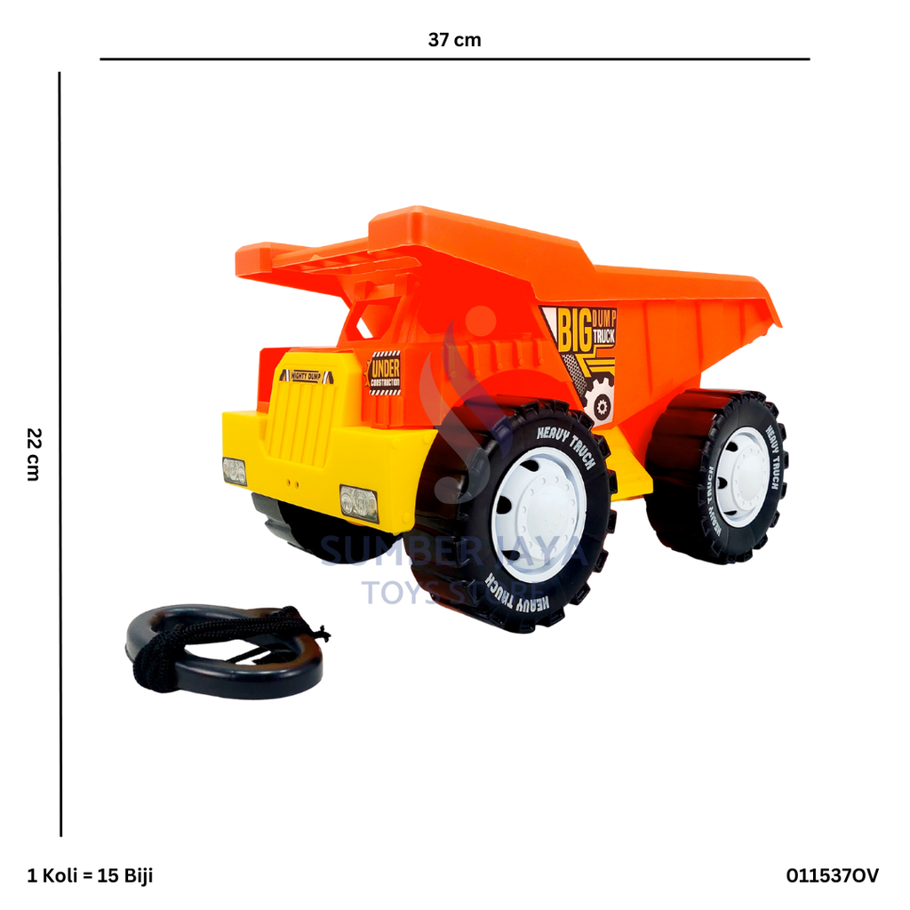 BIG BUILDING DUMP TRUCK 37OV