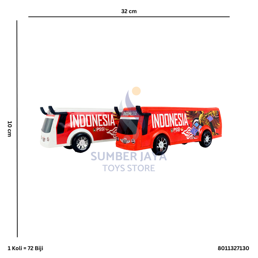 BUS TIMNAS INDONESIA L 27130