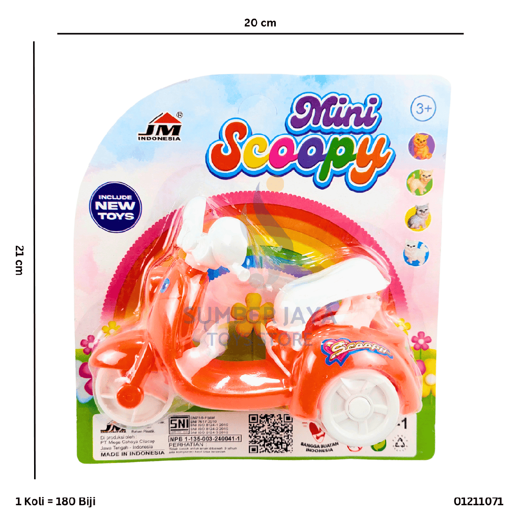 MINI SCOOPY + KUCING 107-1