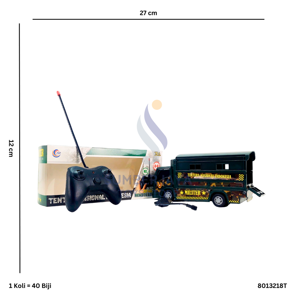 MINI TRUCK MILITER TELOLET R/C 18 T