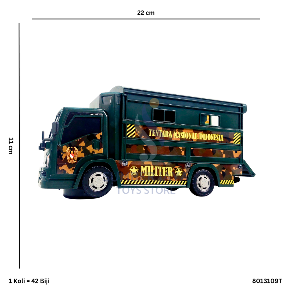 MINI TRUCK OLENG MILITER HOREG BO 09 T