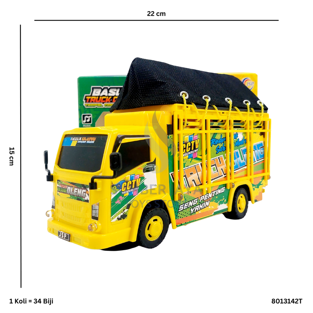 MINI TRUCK OLENG GIGA TERPAL SEGITIGA TELOLET BO 42 T