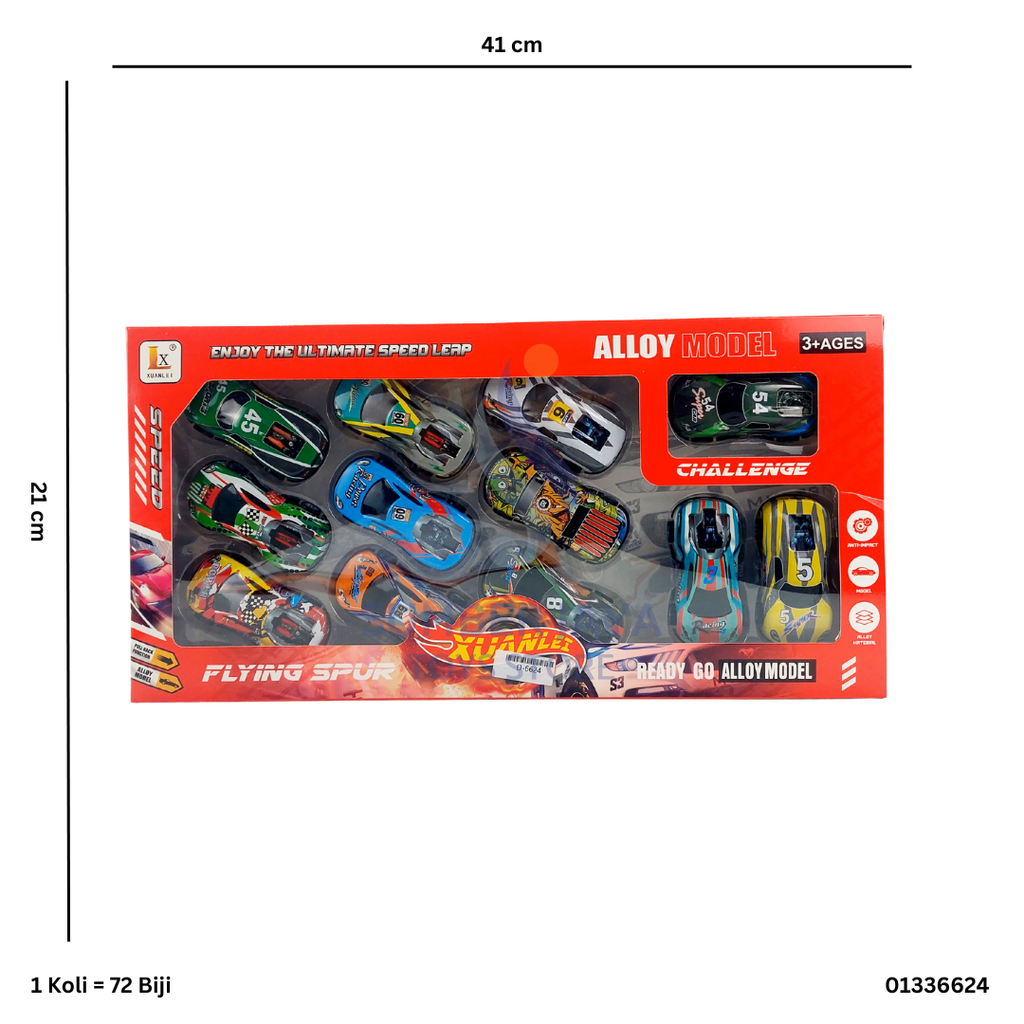 MOBIL ALLOY 12PC 6624