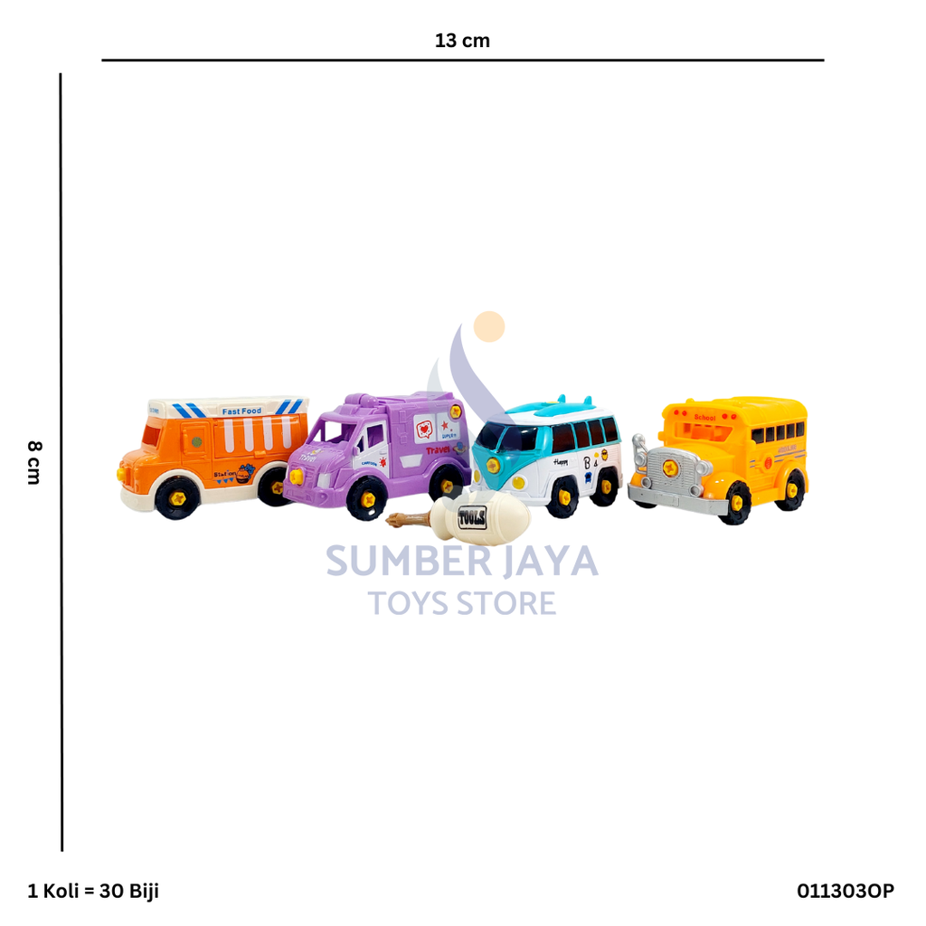 DISASSEMBLY BUS SERIES 4PC OP 03