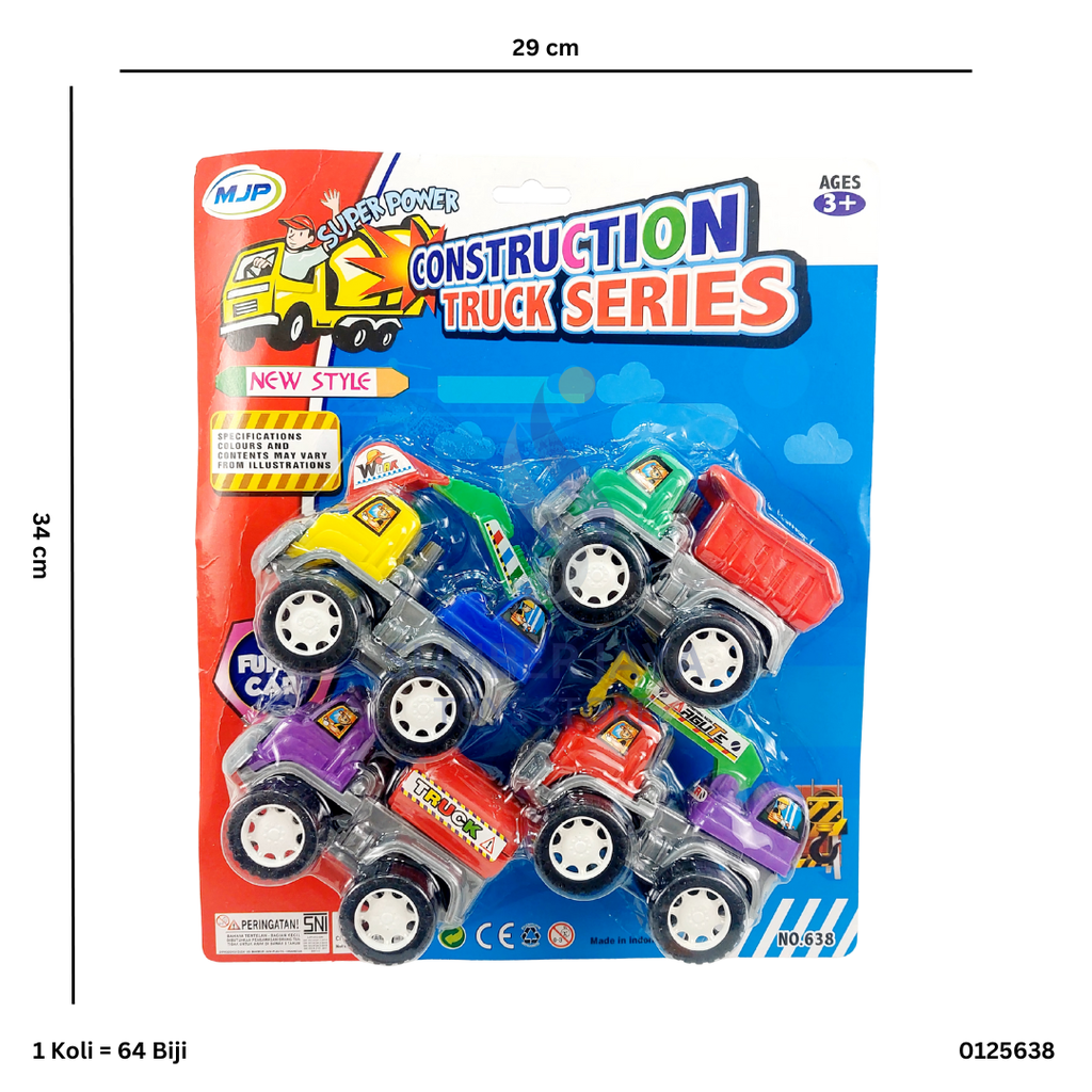 TRUCK CONSTRUCTION 4PC 638
