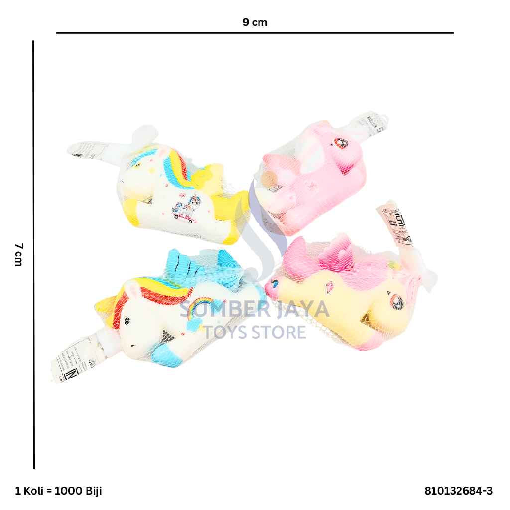 UNICORN SQUISHY 32684-3