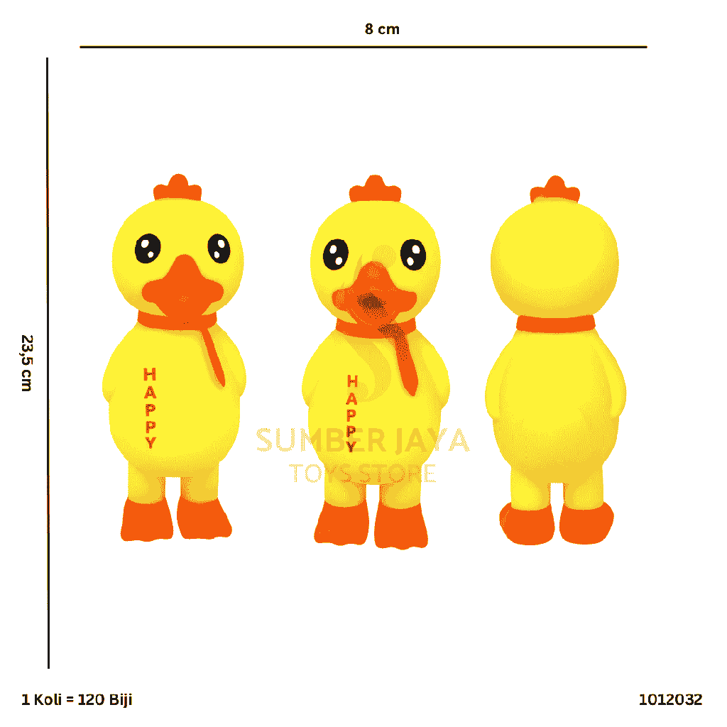 SCREAMING BIG HAPPY DUCK 2032