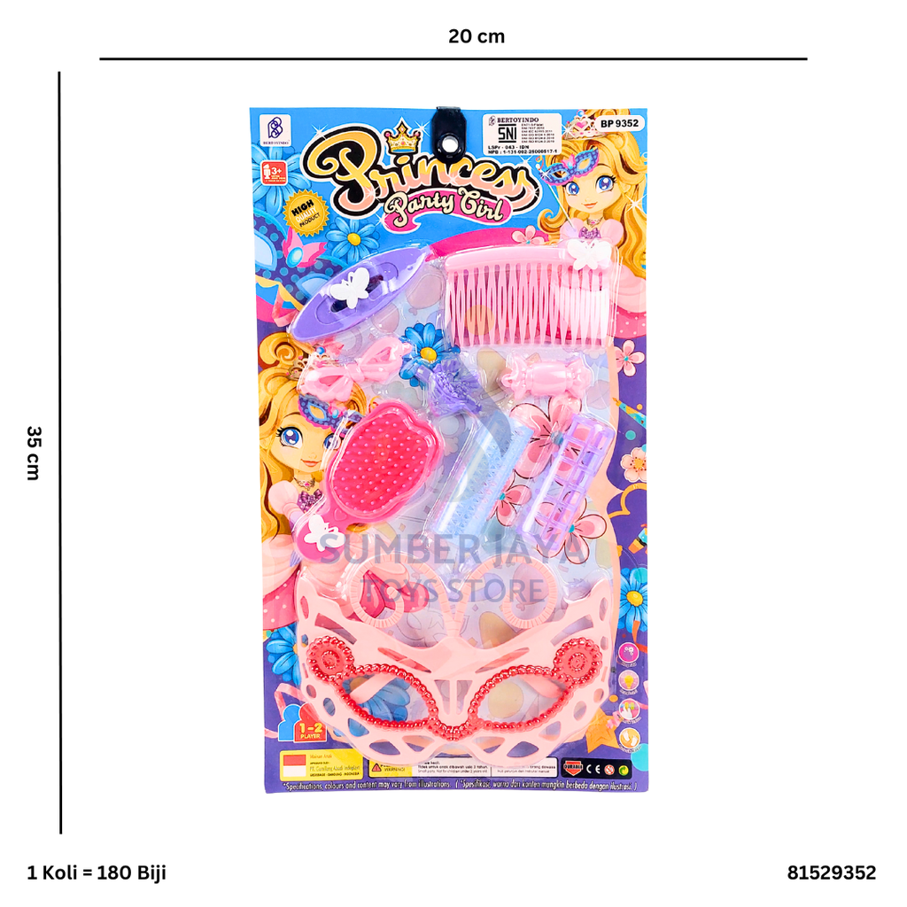 PRINCESS PARTY GIRL 9352