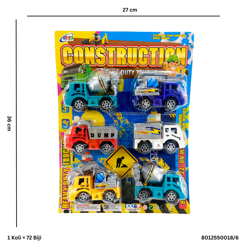 TRUCK CONTRUCTION 6P 50018/6