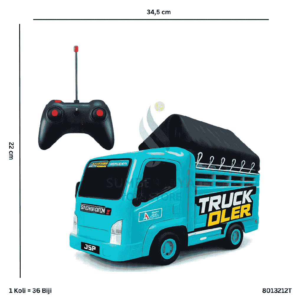 R/C MINI TRUCK TERPAL SEGITIGA JSP T 12