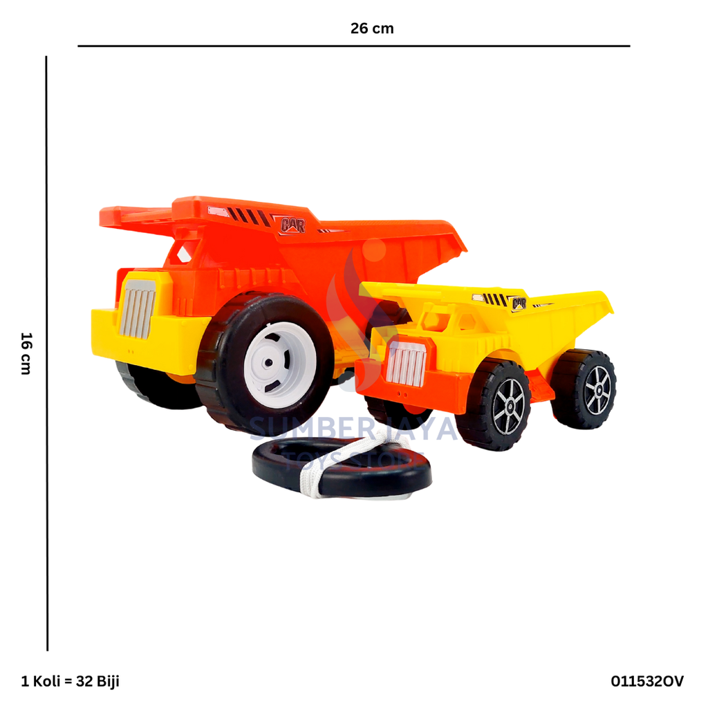 MEDIUM + MINI BUILDING DUMP TRUCK KTG OV 32